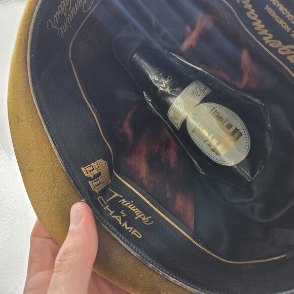 Triumph by Champ Bergerman's fedora hat unknown size - Picture 7 of 9